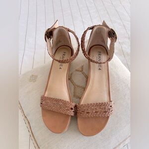 FRANKiE4 leather espadrille sandals